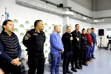 Gray puso en funciones a la nueva Fuerza Barrial de Aproximación en Esteban Echeverría