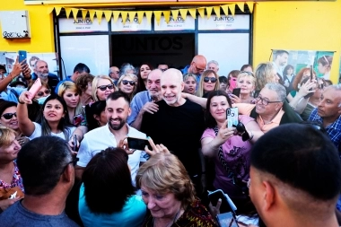 Larreta visitó San Miguel y José C. Paz con eje en la seguridad vecinal