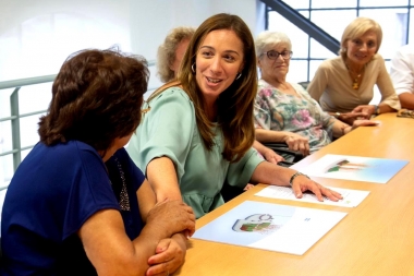 Vidal se reunió con madres de ex combatientes de Malvinas: presentó proyecto en su honor