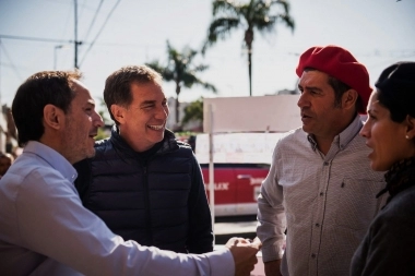 Santilli visitó dos Secciones y acusó a Kicillof de “estar escondido en el sexto lugar de la boleta”