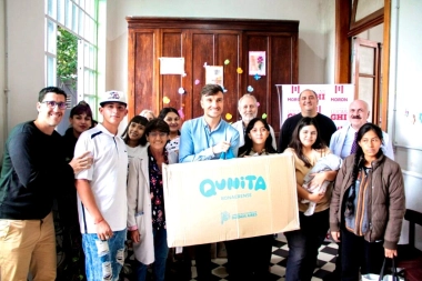 En Morón, más familias recibieron kits del Plan Qunita para acompañar el crecimiento de infantes