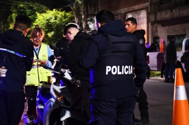 Con un fuerte incremento de controles de identificación, Morón refuerza la seguridad local