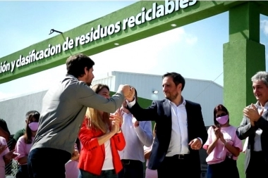 Se inauguró la Planta de Reciclaje Municipal de San Fernando