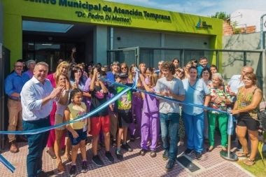 Juan Andreotti inauguró un nuevo Centro de Atención Temprana para en San Fernando