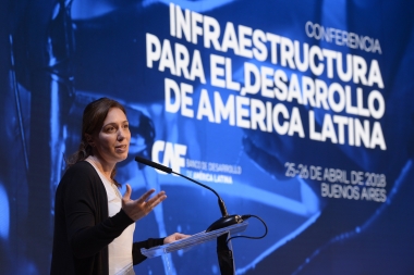 Vidal planteó su objetivo de cara al 2019: "Reducir un 25 por ciento la deuda en infraestructura"