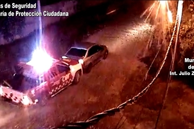 Video: robaron un vehículo, hicieron operativo cerrojo y los detuvieron