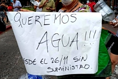 Pesadilla navideña: vecinos de Berazategui denunciaron falta de agua en el distrito