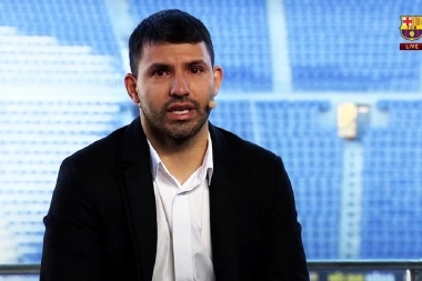 Se retiró el Kun Agüero: mensajes de apoyo al goleador argentino