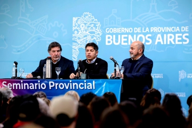 Ensenada: Kicillof presentó un seminario provincial y cruzó a Milei por el “ataque” a la educación