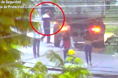 Detuvieron a tres jóvenes que apedrearon y robaron a trabajadores de espacios verdes