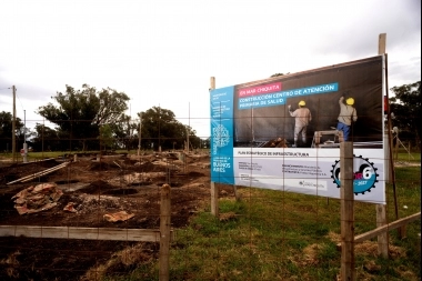 Mar Chiquita: comenzaron las obras para la construcción del CAPS en Santa Elena