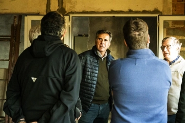 Rivadavia avanza en las obras para el mejoramiento de la cocina del Hospital Municipal