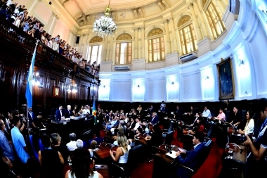 La Plata: Alak abrió sesiones, habló del trabajo “en silencio” de su gestión y anunció obras clave