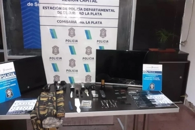 La Plata: cayeron dos delincuentes que realizaban escruches