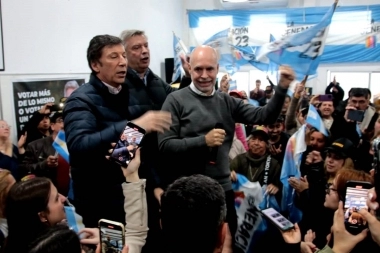 Larreta y Posse apoyaron a D’Alessandro en San Martín: “No es hora de improvisar”