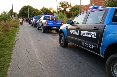 La Plata desplegó un amplio operativo para evitar usurpación de terrenos en Villa Elvira