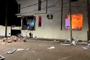 Caos en Tandil: una explosión e incendió generaron daños irreparables en una panadería