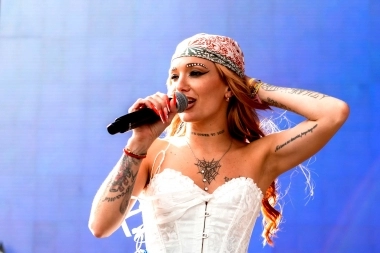 La Joaqui volvió a sus raíces con un explosivo freestyle en un programa de streaming