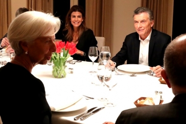 Macri cenó en Olivos con la titular del FMI y recibió apoyo al plan económico que se viene
