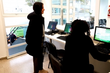 Vicente Lopez: Martinez recorrió las obras de renovación en el Hospital Houssay