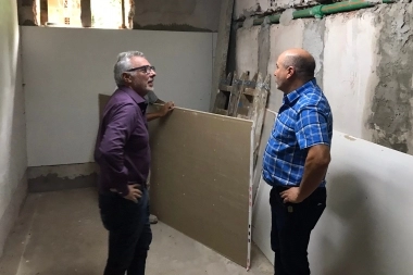 Agenda 2023: Zamora avanza en las obras sobre las escuelas de Tigre