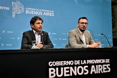 Kicillof y Cuattromo presentaron una línea de financiamiento para municipios