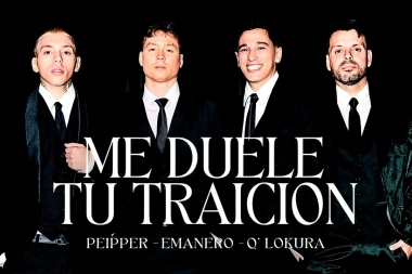 Estilos distintos, gran resultado: Emanero, Peipper y Q'Lokura estrenaron “Me duele tu traición”