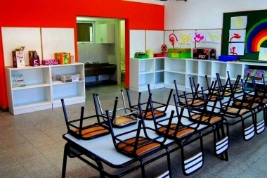 Crisis educativa en Quilmes: jardín pide a los padres llevar caloventores por falta de gas