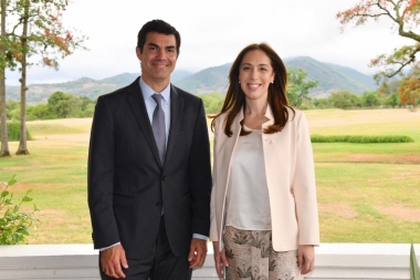 Vidal se mostró con el gobernador peronista más macrista de todos: encuentro con Urtubey en Salta