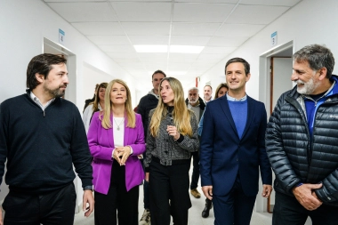 Magario visitó San Vicente y pidió que las urnas “se llenen de boletas de Fuerza Patria”