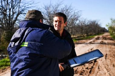 Mantegazza anunció el refuerzo de obras públicas en los barrios de San Vicente