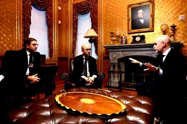 Larreta se reunió con el representante de Biden y destacó el potencial de Argentina