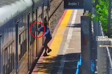 Inseguridad en el ferrocarril: cayó un sujeto que sustraía teléfonos con la modalidad arrebato