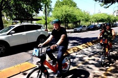 Larreta recorrió CABA en bicicleta y remarcó los 300 kilómetros de ciclovías realizadas