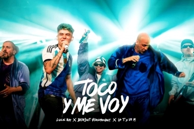 La Bersuit se juntó con Luck Ra y La T y La M para el remix en cumbia de “Toco y me voy”