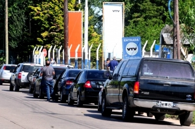 En Provincia, habilitan circulación con la VTV vencida con turno asignado