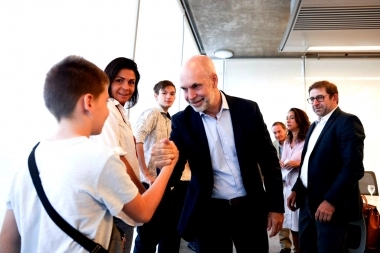 Larreta se reunió con refugiados ucranianos y miembros de la Embajada de Ucrania en Argentina