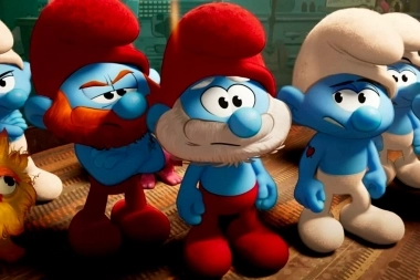 Vuelven los enanos azules: “Pitufos” presentó primer tráiler, con Rihanna como protagonista