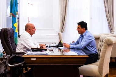 Guerrera se reunió con Marinucci para coordinar un proyecto de Scoring para multas de tránsito en la Provincia