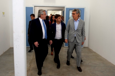 Junto a Kicillof, Alberto inauguró fábrica de medicamentos y celebró: "El FMI nos dio la razón”
