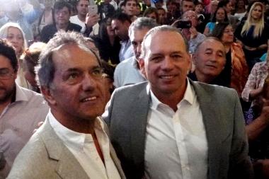 De la mano de Scioli, Sergio Berni lanzó su adelantada candidatura para la Gobernación