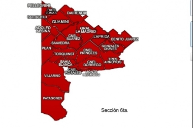 En la Sexta Sección Electoral, Juntos obtuvo otro amplio triunfo sobre el Frente de Todos