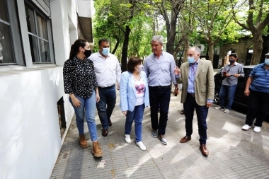Ocaña estuvo en City Bell junto a candidatos de Juntos en La Plata