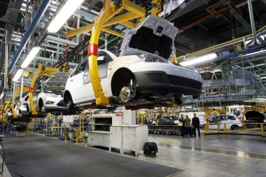 La producción automotriz registró una fuerte caída del 13,4 por ciento en junio