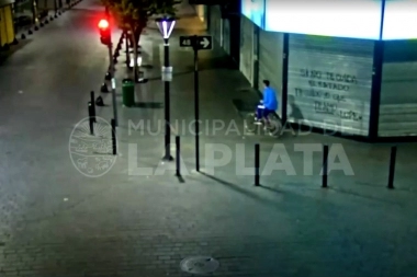 Video: robó una bicicleta, lo siguieron por las cámaras y lo atraparon