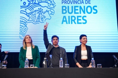 Tras un cierre de listas tenso, Kicillof, Magario y Mayra Mendoza calmaron aguas con una foto conjunta