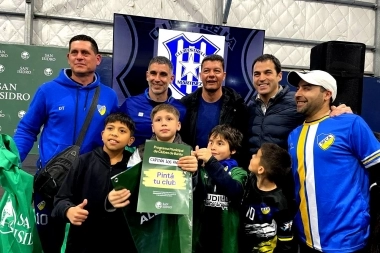 Ramón Lanús lanzó una campaña contra la violencia en los deportes en San Isidro