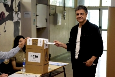 Votó Jorge Macri: pidió que la gente “vote”, que “participe” y que lo haga en “libertad”