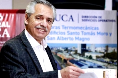 Votó Alberto Fernández: "Es un día importante, los argentinos estamos decidiendo el futuro”