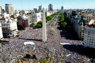 ¿Adiós a una tradición?: la Scaloneta estará en el Obelisco y no festejaría en la Casa Rosada